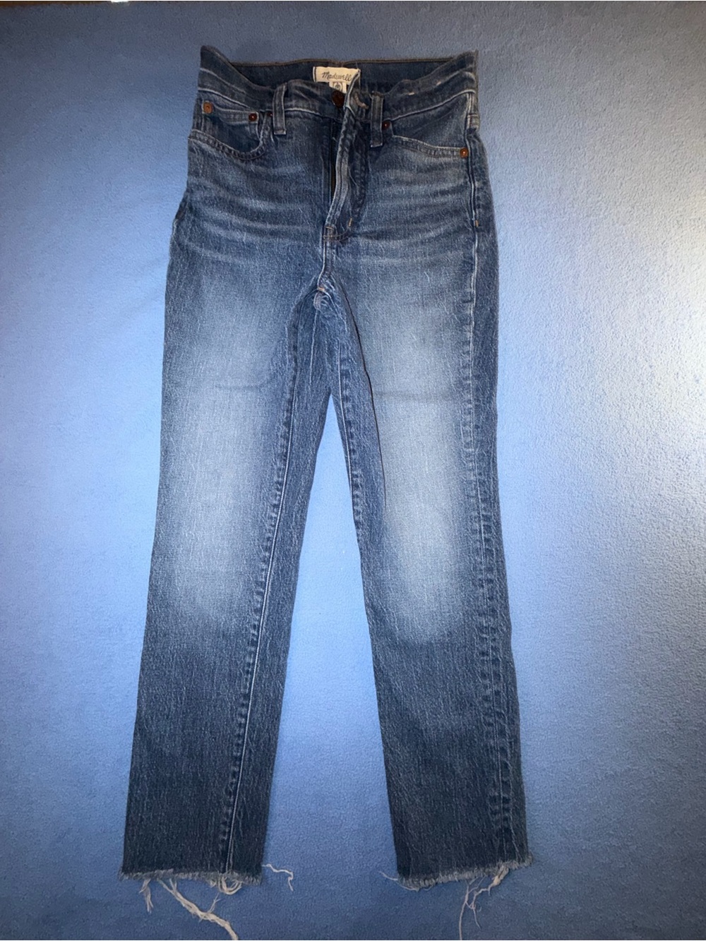 Madewell Medium Blue Denim Jeans